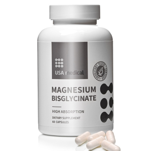 Magnézium-biszglicinát 60 db (USA medical)