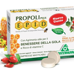 Szopogatós tabletta propolisszal, alpesi növénnyel, cinkkel, C-vitaminnal és édesítőszerekkel 20 db (Natur Tanya)